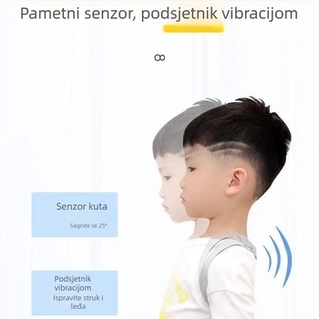 Pametan korzet za držanje tijela za odrasle i djecu – nevidljivi pojas za korekciju držanja i poboljšanje leđa
