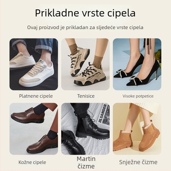 Drvena cipovska štipalica s visećim dizajnom za jednostavno pohranjivanje; pogodna za starije osobe i trudnice; za zimu, proljeće i jesen