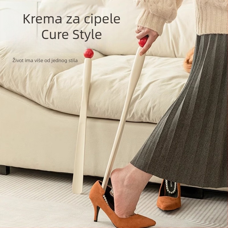 Dugački ručni alat za izvlačenje cipela za kućnu upotrebu, pogodan za trudnice i starije osobe