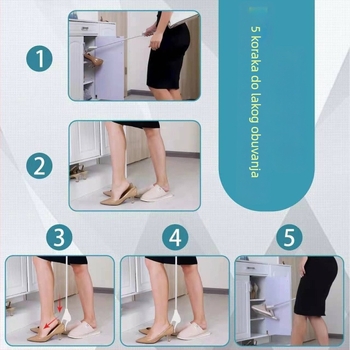 Sklopivi shoehorn - model XDA-224 - Pogodan za sva godišnja doba