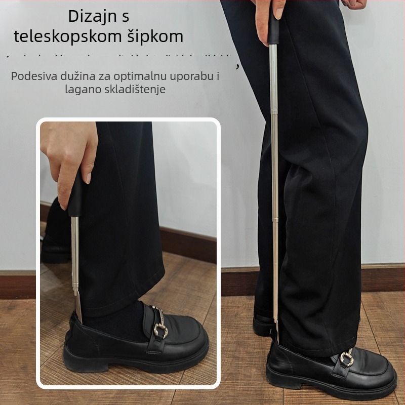 Yingte Metalni Teleskopski Čevljar Za Cipele, Duga Ruka, Model 806120.03, Za Sve Godisnje Dobe