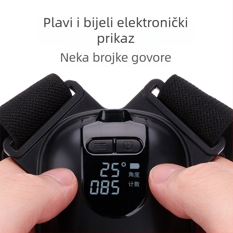 PAIDES JZ011 Inteligentan korektor držanja tijela s LCD postavnim podešavanjem i senzorom držanja za gornji dio tijela i ramena