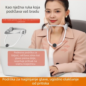 Kućni vratni pojas s podrškom za korekciju naginjanja naprijed, podesiva potpora, model H09-b, materijal PC+ABS
