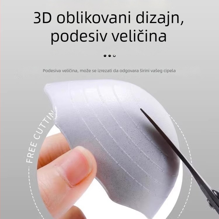 PU jastučić za prste u ulošku cipala – za tenisice, kožne cipele, sandale i casual cipele – Middle Peak