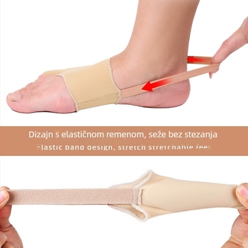 Zaštitna navlaka za prst na nozi s Pull Tab – serija Corrector, Lycra/SEBS materijal, cijelo godišnje korištenje