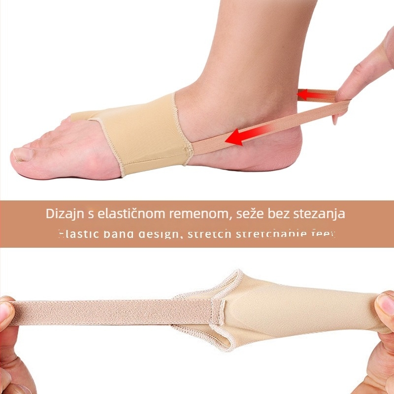 Zaštitna navlaka za prst na nozi s Pull Tab – serija Corrector, Lycra/SEBS materijal, cijelo godišnje korištenje
