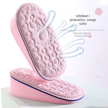 MD-585 Polovični ulošci za cipele – nevidljivo povećanje visine, apsorpcija vlage, polu ulošci, unisex, odrasli, zima