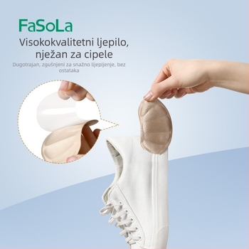 FaSoLa naljepnice za petu – protiv klizanja i habanja, ulošci za stopala, za tenisice, casual i radne cipele, zima, proljeće, jesen