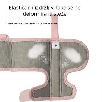 Korektor Hallux valgus za veliki prst s odvojivačem prstiju i Velcro kopčom — dnevno-noćna zaštita ortoza