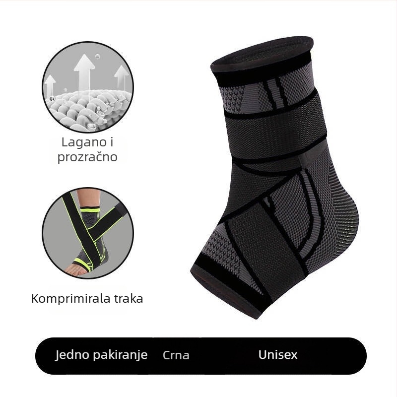 CICODAA prozračna gležanj štitnik za zaštitu od uganuća – za nogomet, košarku i trčanje