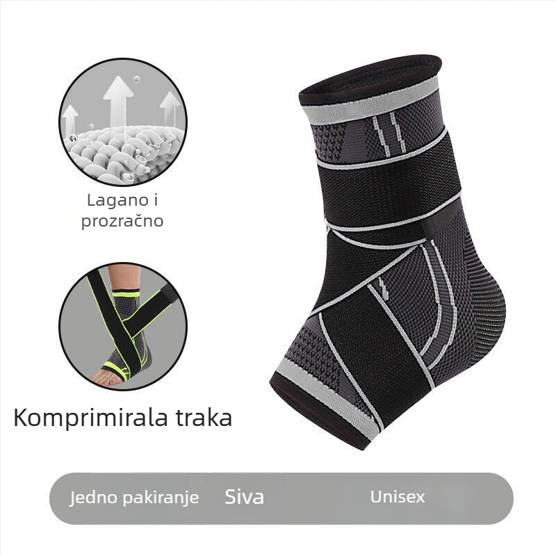 CICODAA prozračna gležanj štitnik za zaštitu od uganuća – za nogomet, košarku i trčanje