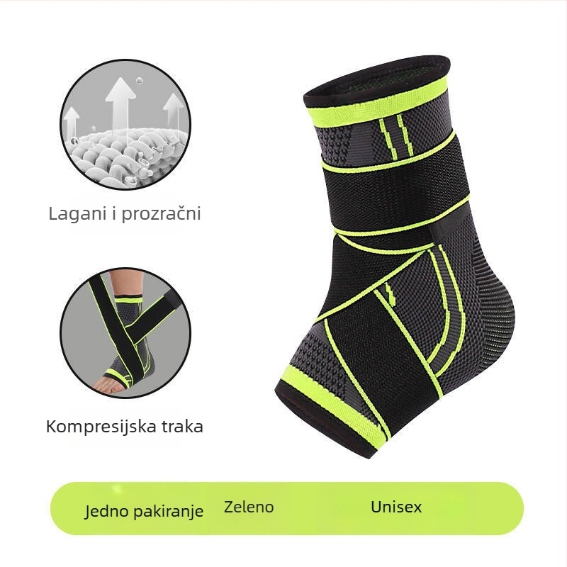 CICODAA prozračna gležanj štitnik za zaštitu od uganuća – za nogomet, košarku i trčanje