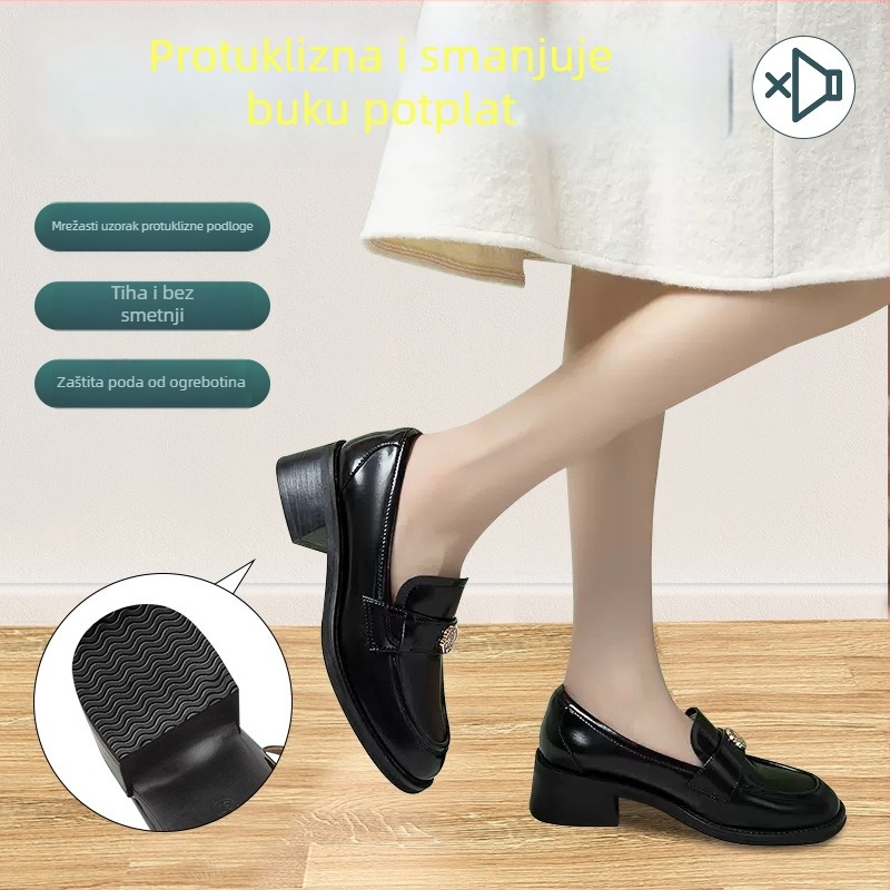 Protuklizna podloga za potpetice, samoljepljiva gumena podloga, stil: mreža vodeni reljef, model: Anti-slip soles, marka Irving, pogodna za sve sezone