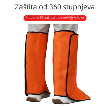 Ognje otporna zaštita stopala za zavarivanje, platnena konstrukcija, za elektro-zavarivanje