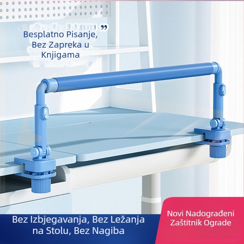 Dječji korektor sjedenja s izvlačnim zaštitnim ogradom za pisanje – protiv kratkovidnosti, model 985, materijal: svila, proljeće