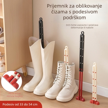 Proširivač za cipele za čizme – Univerzalna potpora, podesiva, protiv nabiranja bora, deformacije, materijal ABS + EVA perle