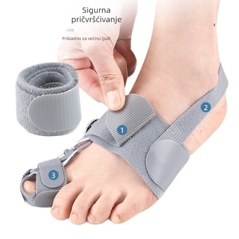 Korektor za prste na nozi – Materijal: ABS, najlon, silikon; Model: Toe corrector; Serija: Separator; Stil: Hallux valgus