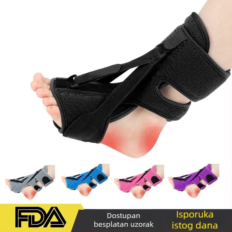 Orteza za pad stopala s noćnim nagnutim držačem za plantarnu fascitis – zaštita gležnja, JEY