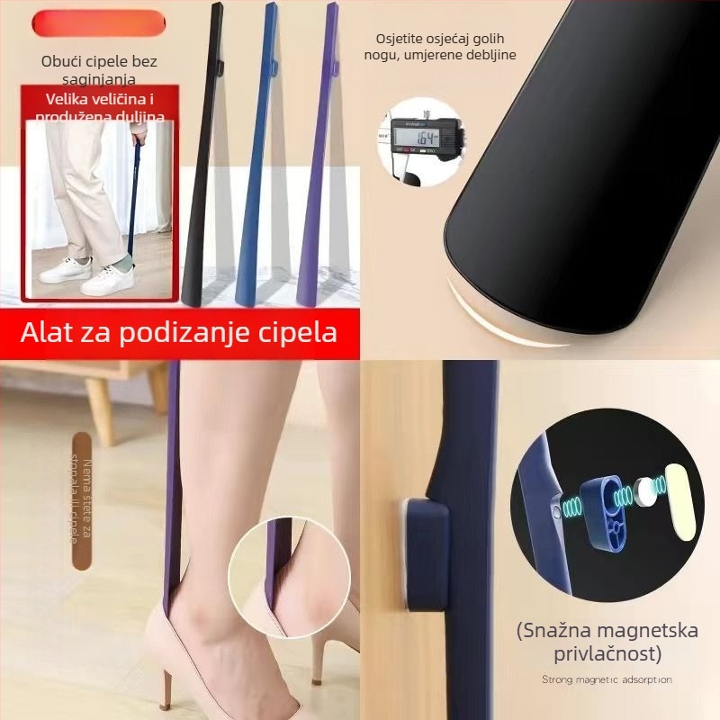 Straight-handle Shoe Horn - No Brand, Suitable for Summer, Spring, Autumn
