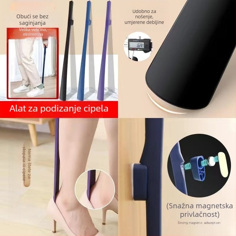 Straight-handle Shoe Horn - No Brand, Suitable for Summer, Spring, Autumn