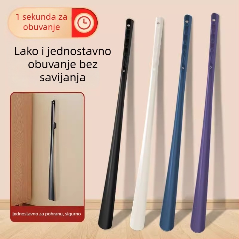 Magnetska obuvaska špatalj s dugim drškom, extra dugačka za obuće visoke kvalitete, model 12411, pogodna za starije osobe i trudnice