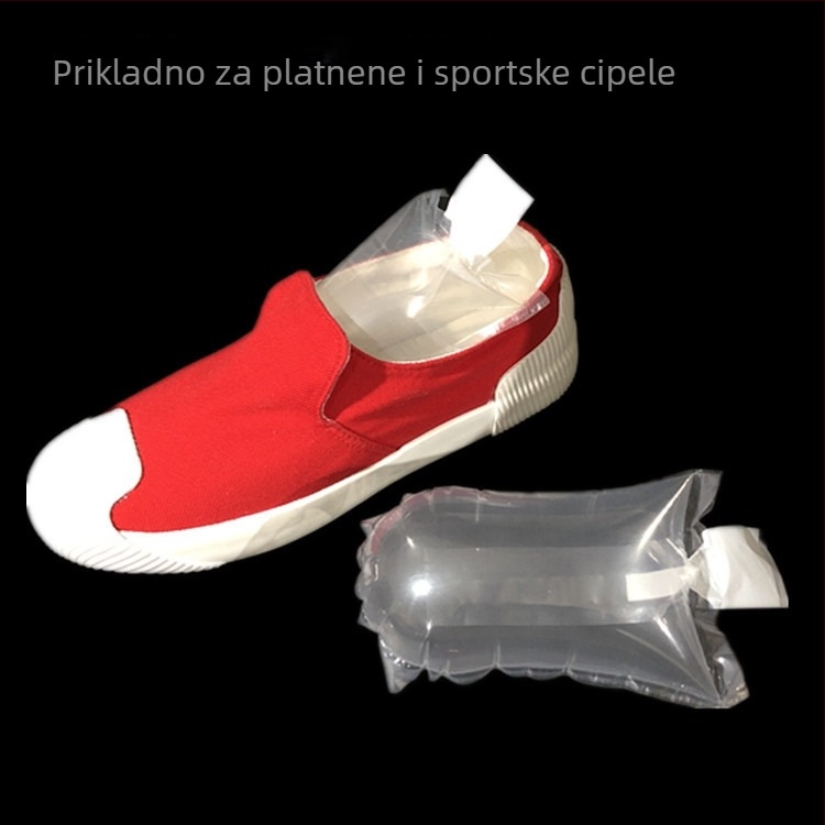 Specijalna polukružna potpora za obuću s nafukljivom vrećom za njegu obuće