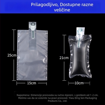 Napuhnut semisferni potporni zračni jastuk za cipele; pogodno za logističku pakiranje, potporu za cipele i punjenje torbi; Marka: Dingsen; Privatna etiketa dopuštena: Da