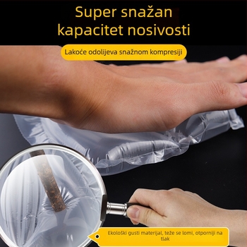 Najlon napuhljivi kalup za cipele i rastezanje s velikim mjehurićima filma, promjer 165 mm, visina 75 mm, širina filma 17 mm; sprječava nabor i deformacije.
