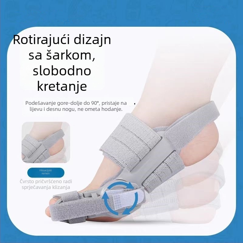 Hallux valgus ortoza za palac, podesiva, unisex, noćna upotreba, TPR materijal