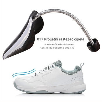 Štender za cipele s oprugom – automatsko teleskopsko podešavanje, plastični, model 017, pogodan za tenisice, kožne, casual, tople i platnene cipele