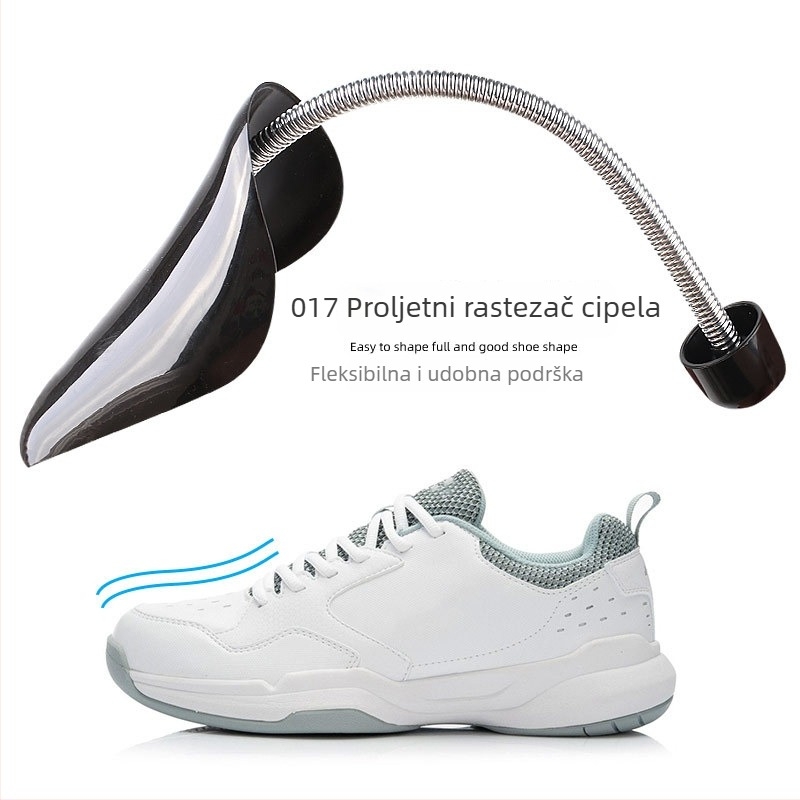 Štender za cipele s oprugom – automatsko teleskopsko podešavanje, plastični, model 017, pogodan za tenisice, kožne, casual, tople i platnene cipele
