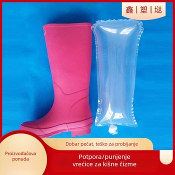 Nafukljiva potpora za cipele za kišne čizme; Materijal: PE+PA; Prilagodba: da; Primjena: podstavljena potpora za cipele za kišne čizme; Brend: Xin Plastic Products Factory