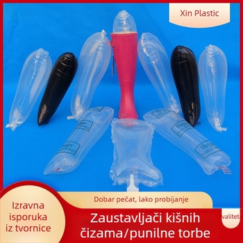 Nafukljiva potpora za cipele za kišne čizme; Materijal: PE+PA; Prilagodba: da; Primjena: podstavljena potpora za cipele za kišne čizme; Brend: Xin Plastic Products Factory