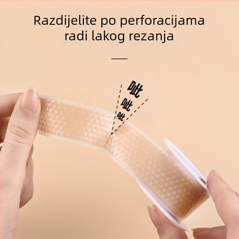 Silikonasti patch za prste i petu cipela, otporan na habanje, proziran i diskretan, pogodan za sportske cipele, kožne cipele, sandale i redovnu obuću