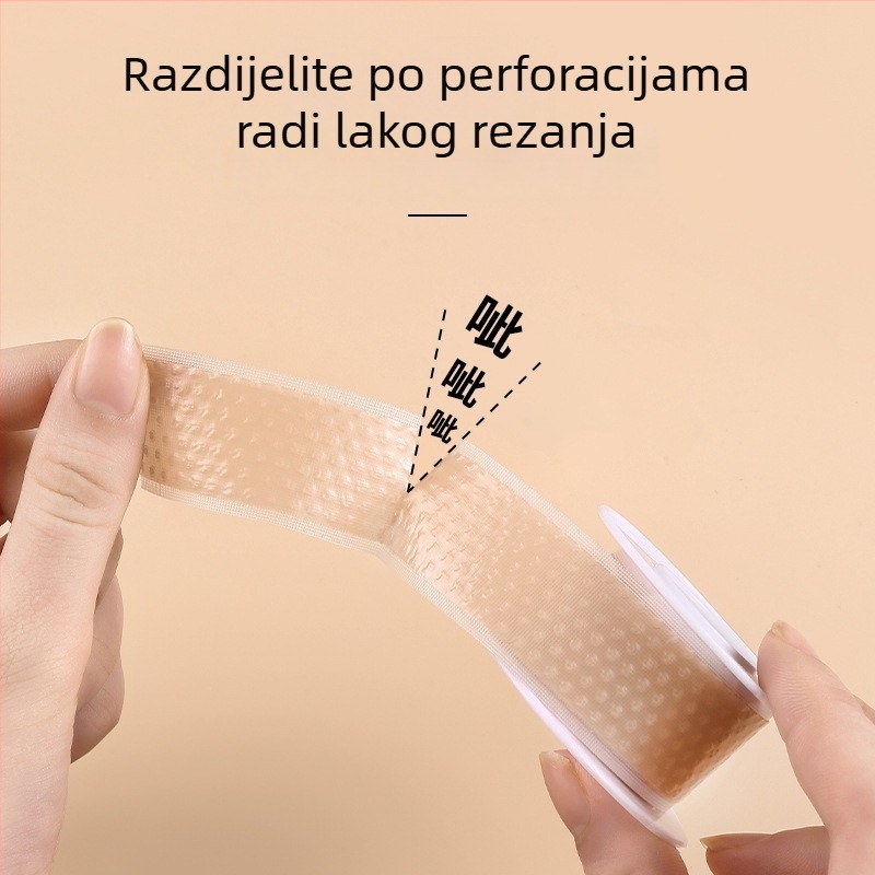 Silikonasti patch za prste i petu cipela, otporan na habanje, proziran i diskretan, pogodan za sportske cipele, kožne cipele, sandale i redovnu obuću