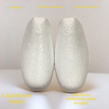 Unisex potpora za cipele od plastične pjene za oblikovanje ravne potplate, univerzalni model, artikl F78S59T98T65T6, fiksna potpora s zaštitom od mirisa i plijesni