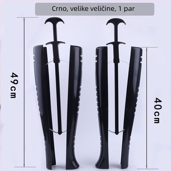 Plastični potpornici za čizme, prilagodljiva elastika, klip za duge čizme