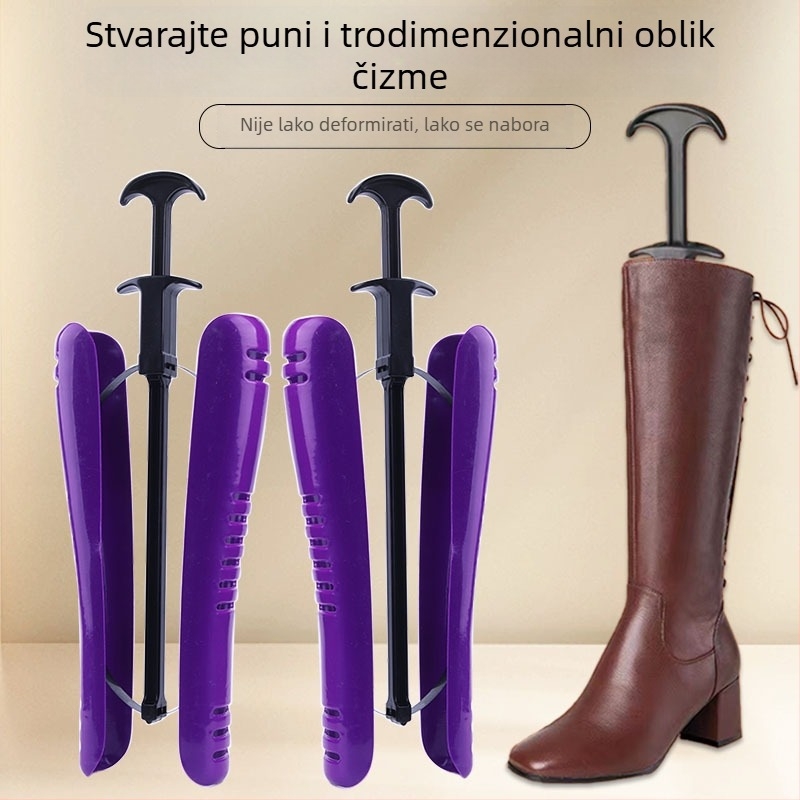 Plastični potpornici za čizme, prilagodljiva elastika, klip za duge čizme