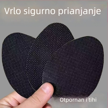 Gumena podlogica za cipele za pete, stil vodne kapljice, višebojni model, materijal guma, otporan na habanje, povećava visinu, sve sezone, universalno