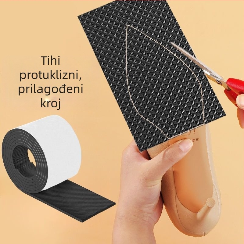 Tihe ljepljive zaštitne pločice za petu, debeli protuklizni i otporni na habanje đona, zaštita od habanja, debeli zvučni umanjivači pete