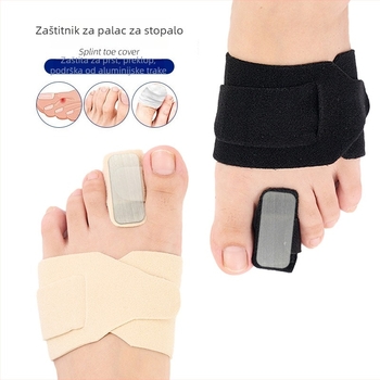Prilagodljiva kompresijska narukvica za prst na nozi – zaštita Hallux Valgus s aluminijskom pločom za potporu, razdjelnik prstiju, brend Shulivan, model HXB-160