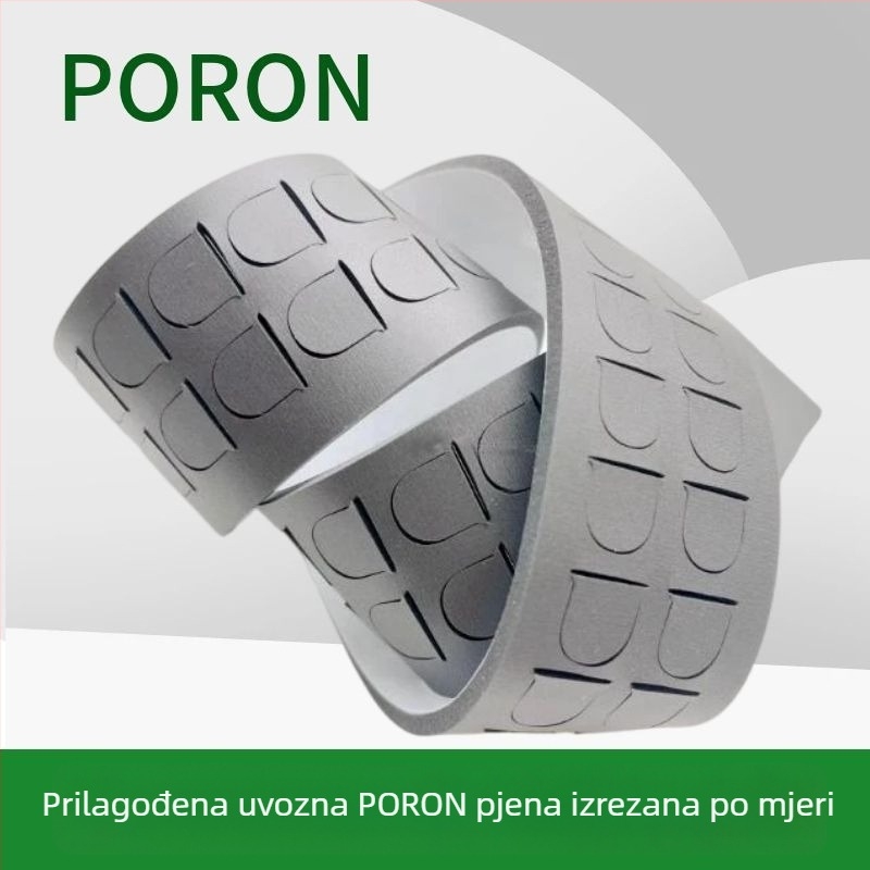 Profesionalna Poron pjena visoke gustoće, ljepilna pločica protiv klizanja za stopalo, Poron visokoelastična pjena