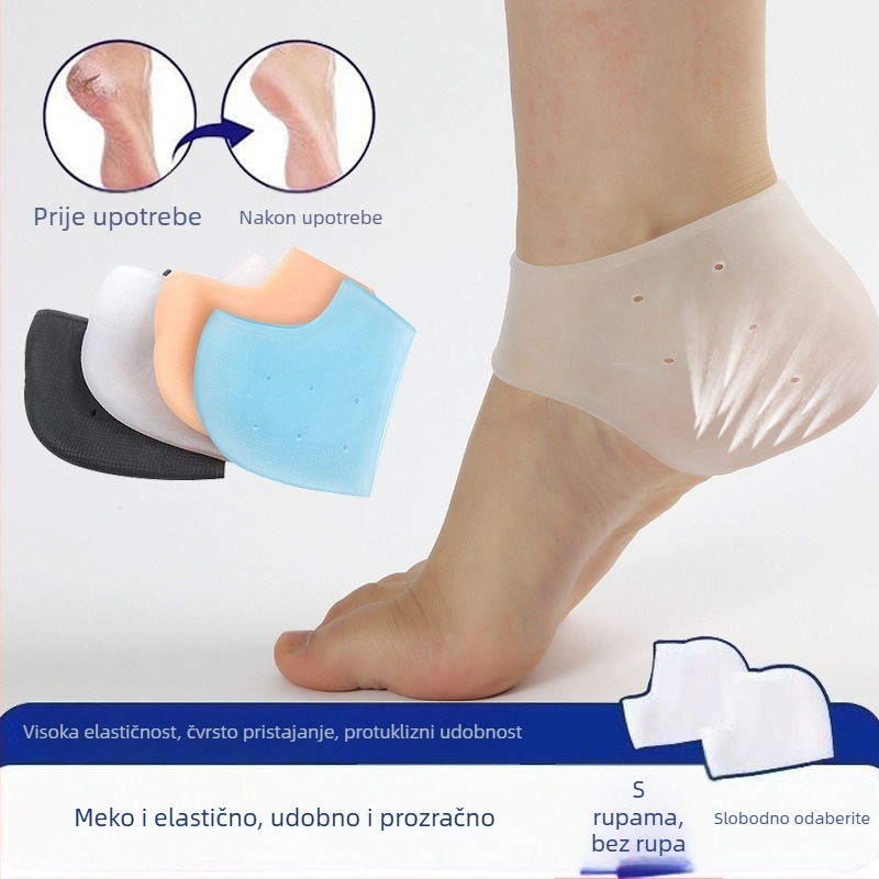 SEBS zaštita pete – hidratantna, protiv pucanja, prozračna, za sve sezone, stil: čarape, svakodnevno nošenje