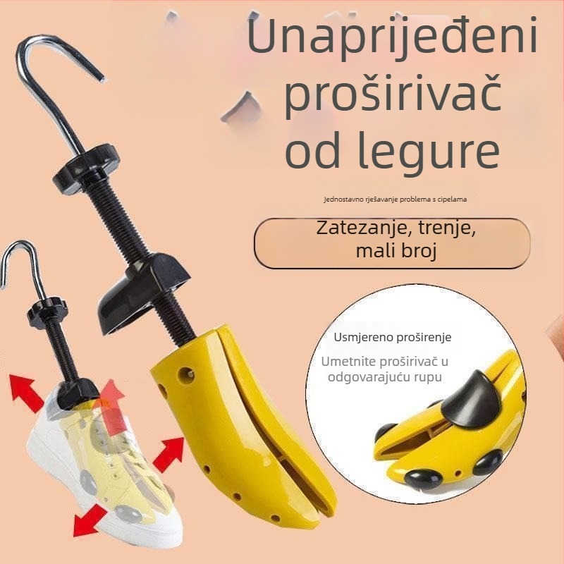 Proširivač za obuće – proširuje širinu i povećava visinu; pogodan za tenisice, kožne cipele, čizme i casual cipele; za zimu, proljeće i jesen