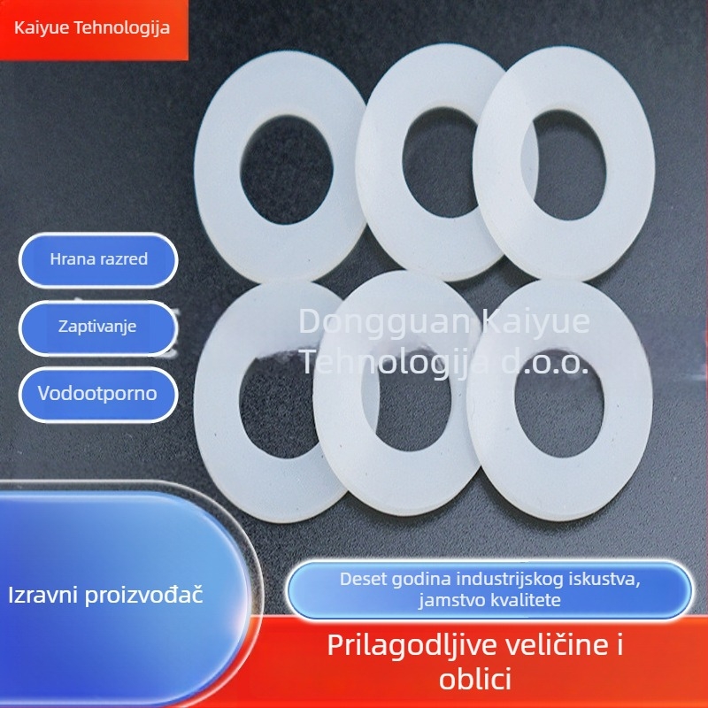 Kružna samoljepljiva silikonska podložka za stopalo – protuklizna, apsorpcija udara i smanjenje buke