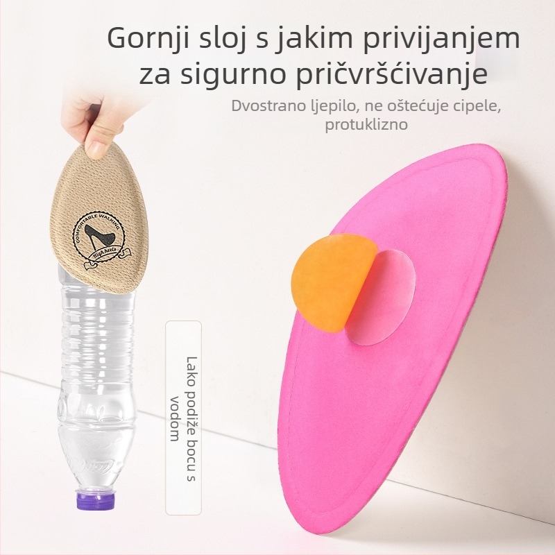 Prednja podloga od svinjske kože za ženske štikle – protiv bolova, protiv umora, protuklizna