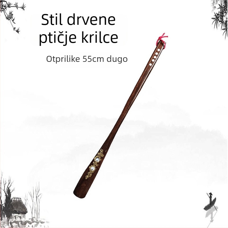Wooden Shoe Horn - Bai Mu Xing, Solid Wood, Sva godišnja doba