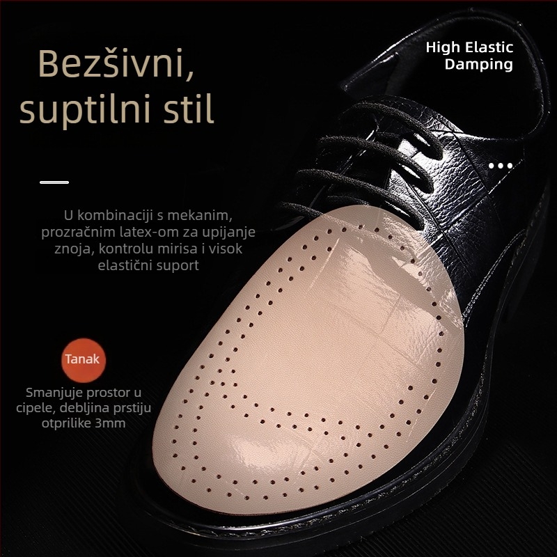 Podložak za prednji dio stopala od ovčje kože za ženske cipele s visokim petama – ublažava bol, protiv klizanja, podrška prednjem dijelu, sve sezone