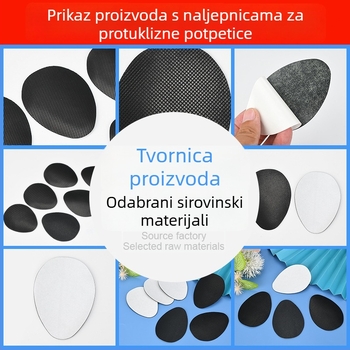 Huisheng Prednji anti-slip flaster za izdržljive mrežaste gumene uloške za štikle (izrez po obliku)