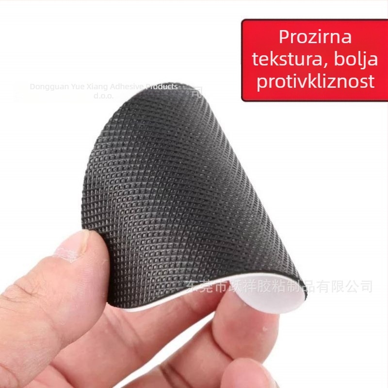 Gumena protisklizna podloga za namještaj i opremu — prilagodljiva, materijal: guma; porijeklo: Kina; pogodna za baze namještaja, hardver, zvučnike i strojeve